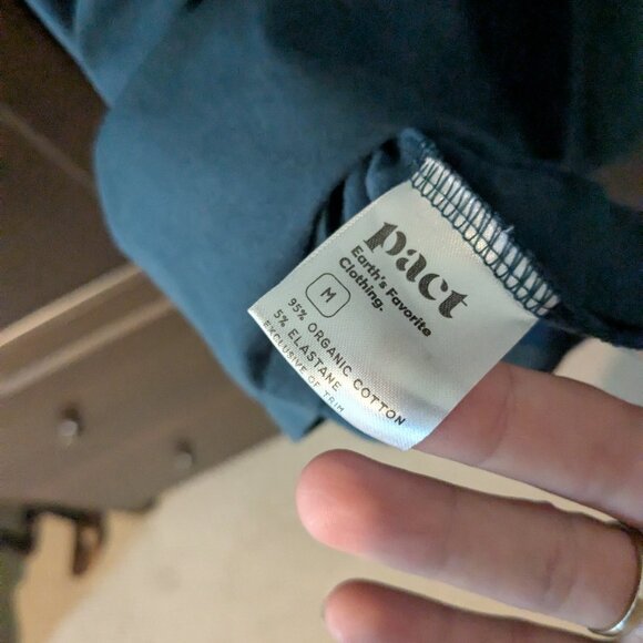 Pact long sleeve organic cotton dress medium - Picture 4 of 4